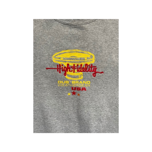 High Fidelity Vintage Men's Dub Brand Weathergear USA Crewneck Sweatshirt-Size L - Picture 2 of 4
